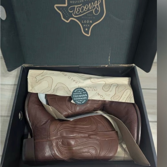 Tecovas The Nolan- Chocolate Lizard